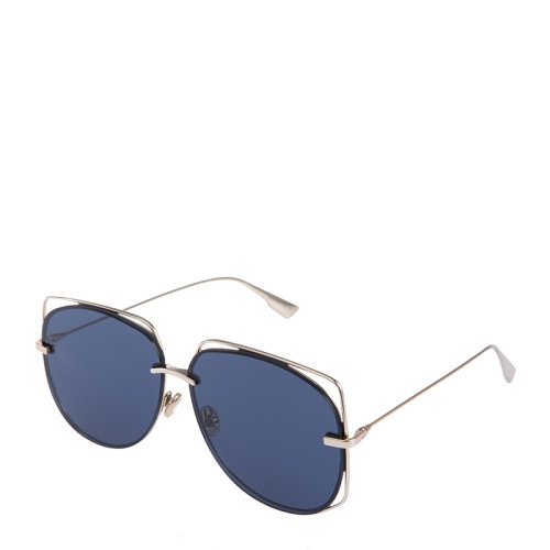 DIOR/迪奧女士深藍時尚金邊貓眼造型墨鏡太陽鏡DIORSTELLAIRE6-202084J5G61A9