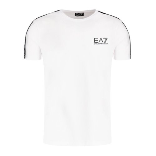  Emporio Armani/安普里奧阿瑪尼 男士米白色棉質(zhì)短袖T恤 6GPT13 J20Z 1100 PLFSX