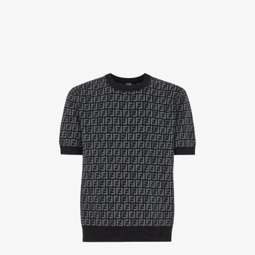  FENDI芬迪 22年秋冬 男士 短袖T恤 Jumper FZY443AKEWF1HXU