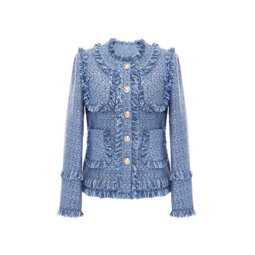 GeleiStory/GeleiStory 秋冬新款COCO系列 法式小香風(fēng)短款外套女裝 女士夾克