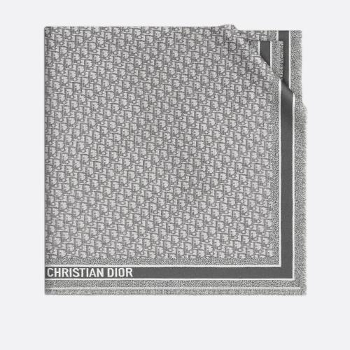  DIOR迪奧 女士 圍巾 Chale D-Oblique 14DOB140I142_C813