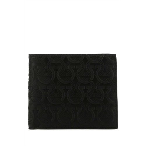 Salvatore Ferragamo/菲拉格慕 男士 男包 黑色皮革卡包錢包 66A638 725077