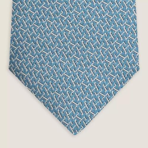  HERMES愛馬仕 22年秋冬 男士 領(lǐng)帶 Cravate Tie 7 H Brides de Gala H339328T 07