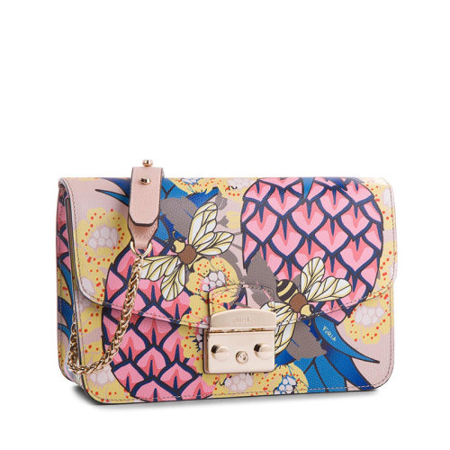 FURLA 芙拉 Metropolis單肩包 鎖扣單肩斜跨包  女款941788