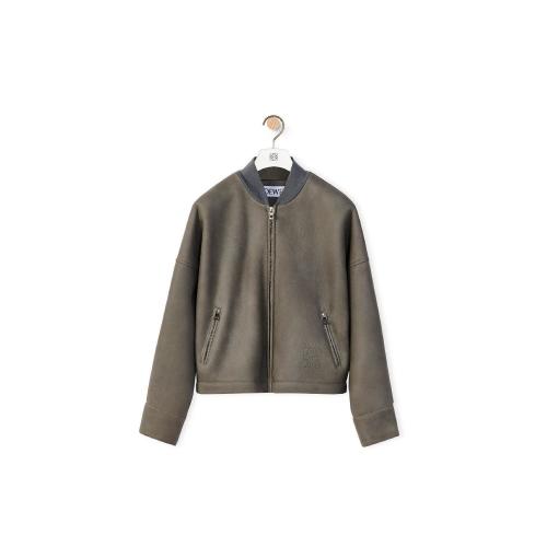  LOEWE羅意威 22年秋冬 女士 夾克 Jacket in shearling S359Y19L47-1214