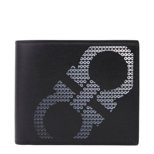 Salvatore Ferragamo/菲拉格慕 男士 男包 黑色皮革時(shí)尚卡包錢包 66A265 0693748