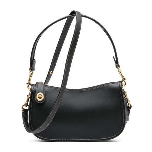 COACH/蔻馳Originals系列Swinger手袋牛皮革女士手提單肩包C0638