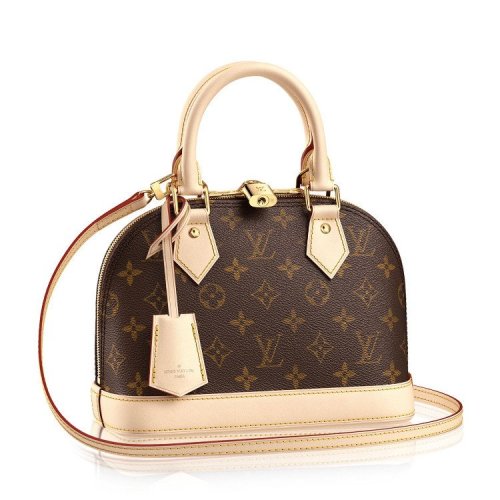 Louis Vuitton/路易威登 Alma BB 老花色/棋盤格 經典女士 斜挎小貝殼包   帆布/配皮  M53152/N41221 【預定商品 3-4周后發(fā)貨】