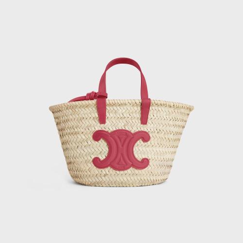  CELINE賽琳思琳 22年秋冬 女士 手提包 CELINE CLASSIC PANIER MODELE TEEN TRIOMPHE FEUILLES