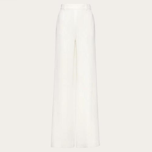  VALENTINO華倫天奴 22年秋冬 女士 休閑褲 PANTALON EN CADY COUTURE 1B3RB4X51MMA03