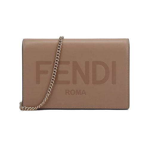 FENDI/芬迪 女士牛皮革單肩斜挎包手拿包 8BS006 AAYZ