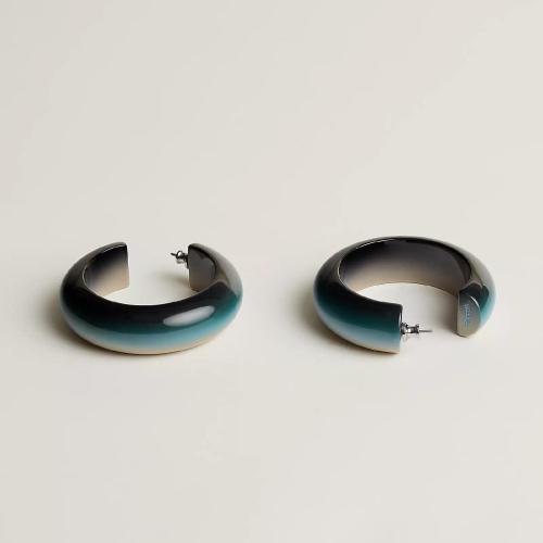  HERMES愛馬仕 22年秋冬 女士 耳環(huán) Boucles d%26s;oreilles Fusion， grand modele H057116FL04