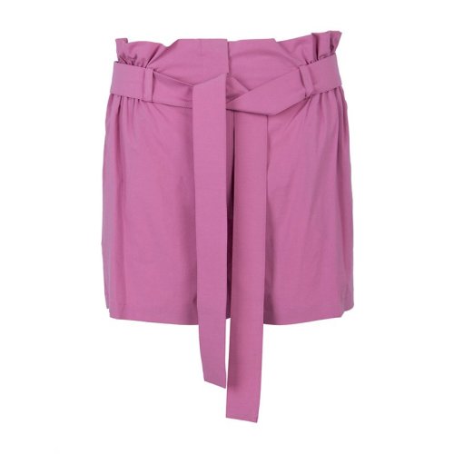 Moschino 莫斯奇諾 女裝 服飾 棉質(zhì)系帶束腰修身時尚女士休閑短褲