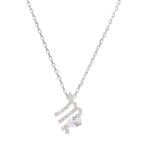 Swarovski 施華洛世奇 女士 首飾  銀色時(shí)尚優(yōu)雅項(xiàng)鏈 女士項(xiàng)鏈