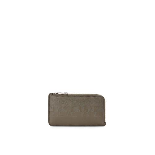  LOEWE羅意威 22年秋冬 男士 卡包 Signature coin cardholder in calfskin C314Z40X02-4158