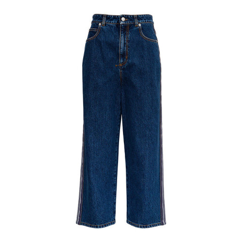 Alexander McQueen/亞歷山大麥昆  時(shí)尚百搭 女性 藍(lán)色 女士牛仔褲 HC0640