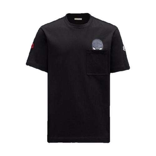  MONCLER蒙可蒙克萊 22年秋冬 男士 短袖T恤 Spider-Man Motif T-Shirt H20918C000058390T999