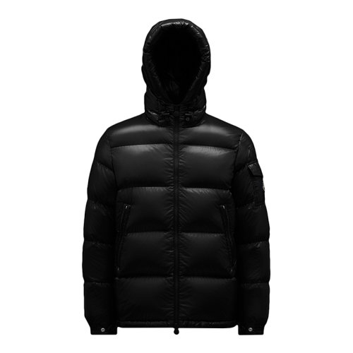 Moncler/蒙克萊 21年秋冬新款 Ecrins系列 男士黑色亮面漆面尼龍羽絨服H20911A0022868950999