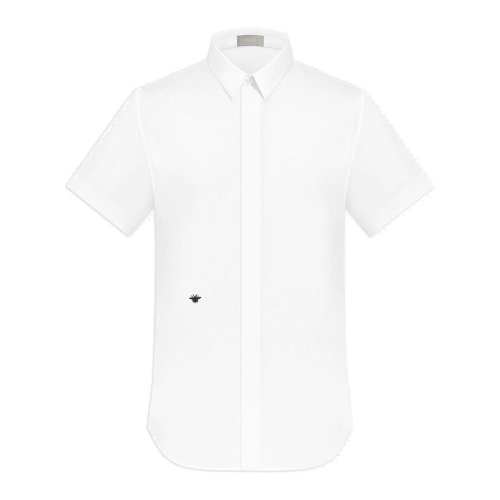  DIOR/迪奧 男士白色棉質(zhì)短袖襯衫 733C510B-1581-089 PLFSX