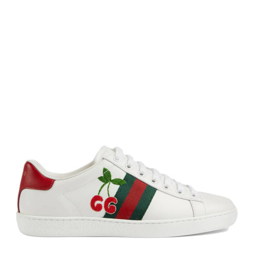 GUCCI/古馳 櫻桃Ace休閑運動鞋 653135 1XG60