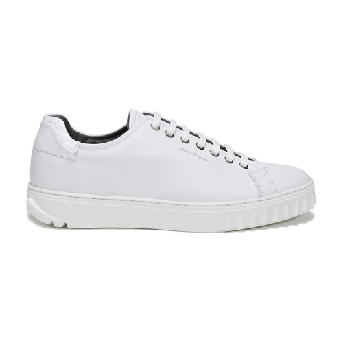 SalvatoreFerragamo/菲拉格慕 男士牛皮系帶休閑運(yùn)動(dòng)鞋 0686294