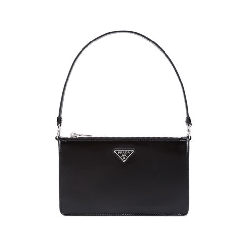 PRADA/普拉達(dá) 女士皮革手提單肩包腋下包迷你款 1BC155 ZO6