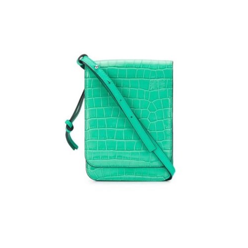 LOEWE/羅意威鱷魚皮壓紋 相機  斜挎包 335.83.Z33 4240