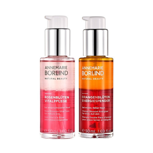 AnneMarie Borlind/安娜柏林  精華油面部套裝 橙花蜜50ml+玫瑰蜜50ml