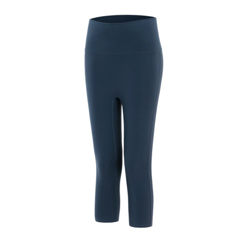 GeleiStory/GeleiStory 春夏新款歐美瑜伽裸感七分褲女修身顯瘦專業(yè)跑步健身瑜伽服運動褲女裝＞女士褲裝＞女運動褲