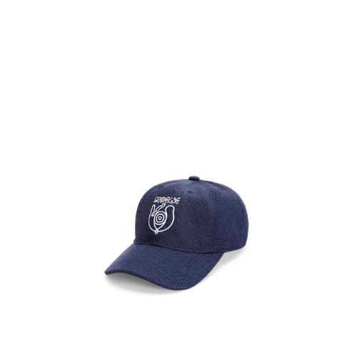  LOEWE羅意威 22年秋冬 男士 帽子 Cap in canvas K664358X12-5510 預定商品1-3周發(fā)貨