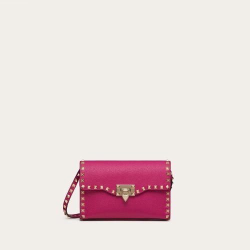  VALENTINO華倫天奴 22年秋冬 女士 單肩包 PETIT SAC a BANDOULIERE ROCKSTUD EN VEAU GRAINé