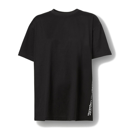 BURBERRY/博柏利 地址印花棉質(zhì)寬松女士短袖T恤 80372911