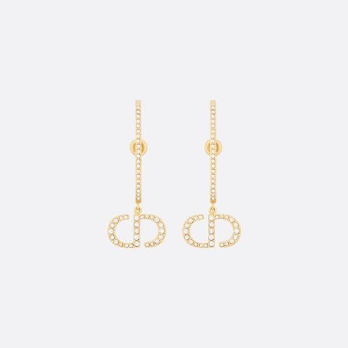  DIOR迪奧 22年秋冬 女士 耳環(huán) Boucles doreilles 30?Montaigne E2028WOMCY_D301
