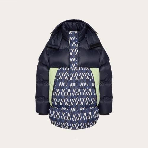  VALENTINO華倫天奴 22年秋冬 男士 羽絨服 DOUDOUNE IMPRIMé OPTICAL VALENTINO XV3CNB6082EH