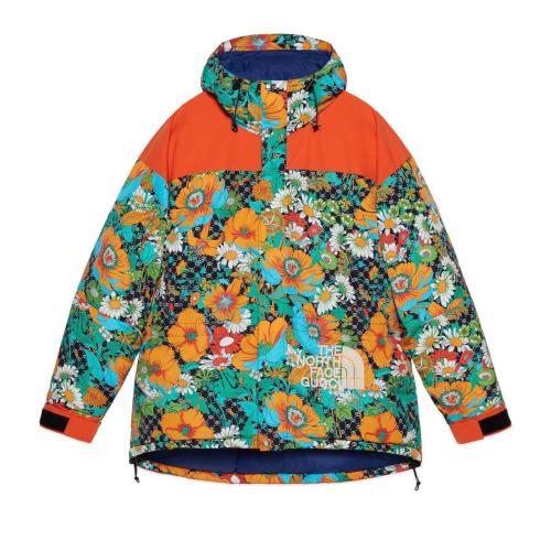  GUCCI古馳 22年秋冬 男士 The North Face x Gucci聯(lián)名系列羽絨夾克 663758 XAADN 1066