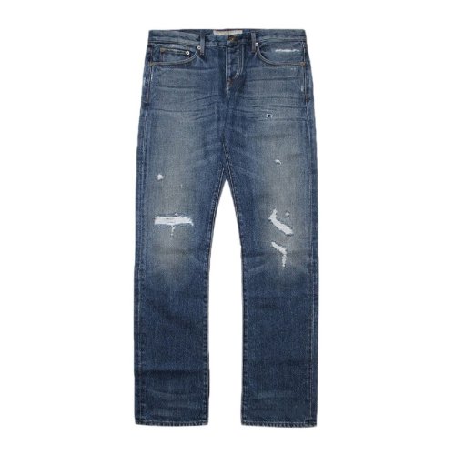  BURBERRY/博柏利 男士藍(lán)色棉質(zhì)牛仔褲 3964006 PLFSX