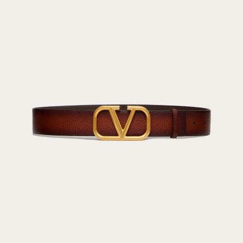  VALENTINO華倫天奴 22年秋冬 女士 腰帶 CEINTURE VLOGO SIGNATURE EN CUIR DE VACHETTE TAMPO 預(yù)定商品1-3周發(fā)貨