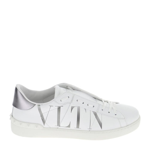 VALENTINO 華倫天奴男士 鞋靴  白色低幫圓頭字母LOGO圖案板鞋小白鞋運動鞋 男士休閑運動鞋