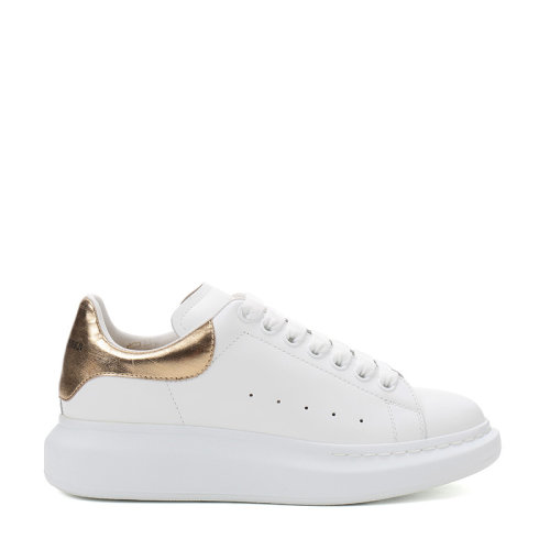 Alexander McQueen/亞歷山大麥昆 男士牛皮系帶運(yùn)動(dòng)鞋 553680 WHNBG小白鞋