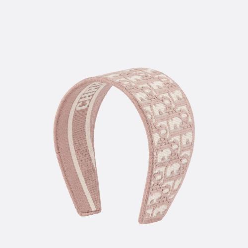  DIOR迪奧 22年秋冬 女士 發(fā)箍 D-Oblique 發(fā)帶 12DOB986X135_C422