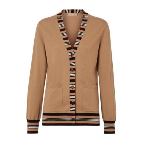  BURBERRY/博柏利 女士 經(jīng)典條紋針織毛衣開衫 80106061 PLFSX