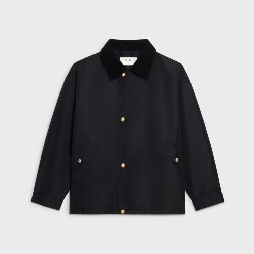  CELINE賽琳思琳 22年秋冬 女士 夾克 VESTE DE CHASSE NYLON LéGER 2W523364P.38NO