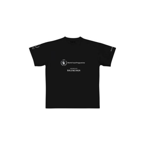  BALENCIAGA巴黎世家 22年秋冬 女士 短袖T恤 wfp t-shirt medium fit 612965TMVL21070