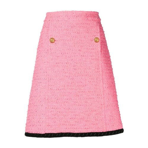 GUCCI/古馳  高腰 小香風(fēng) 女性 包臀 粉色 女士半身裙 565230ZAA0O_5474