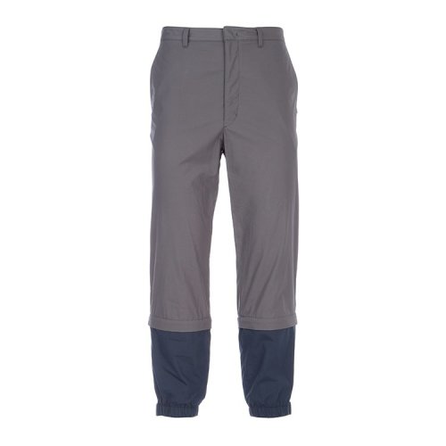 PRADA/普拉達  服裝 復古 男性 拼色 束腳 男士休閑褲 SPG58S1911P4Q F0XXS