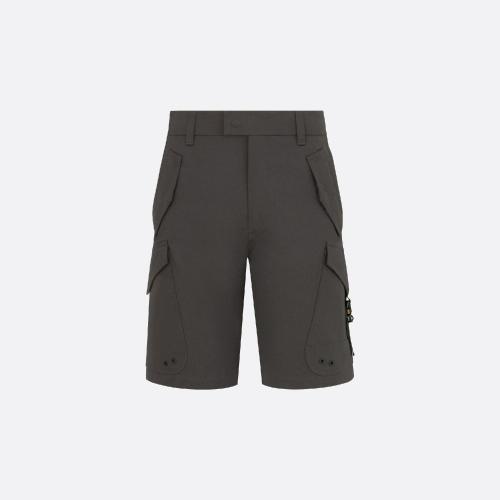  DIOR迪奧 22年秋冬 男士 休閑褲 工裝短褲 313C151A5684_C700