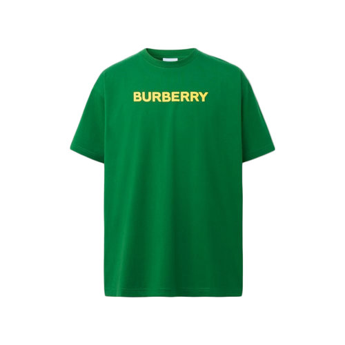 BURBERRY/博柏利 22年春夏新款 男士常春藤綠色純棉寬松版型短袖T恤80575231