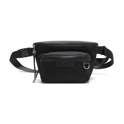 Longchamp/瓏驤 女士LEPLIAGENEO系列織物中號腰包單肩斜挎包10034598