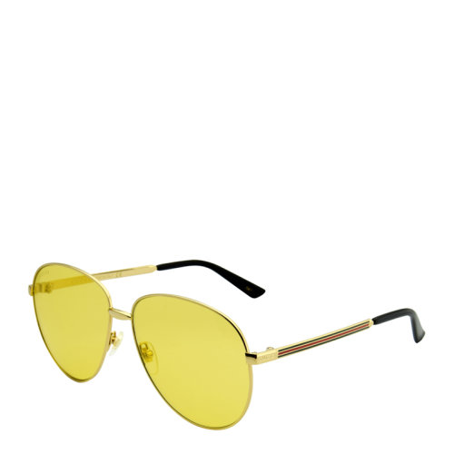 GUCCI/古馳 時尚 休閑 飛行員 蛤蟆鏡 輕薄 男女款 太陽鏡 合金 全框 多色 鏡片 墨鏡 眼鏡 GG0138S 61mm 0515S 60mm 0062S 57mm GUCCI 古馳