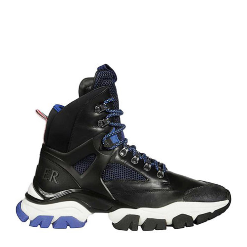 Moncler/蒙克萊 蒙口 男鞋 品牌字母黑色男士休閑運(yùn)動(dòng)鞋 104070002S17927